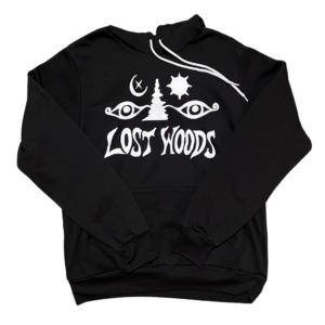 lost woods music festival hooded sweatshirt