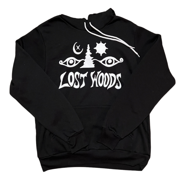lost woods music festival hooded sweatshirt