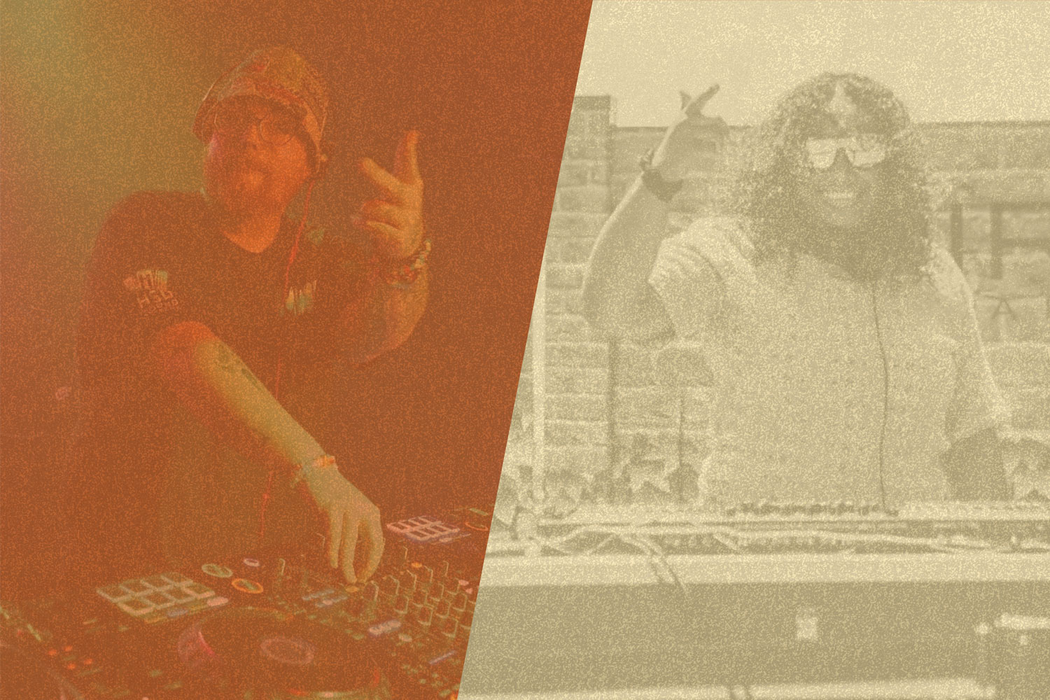 Vedaptive B2B Blvcksmoke edm stage lost woods music festival cedar falls iowa